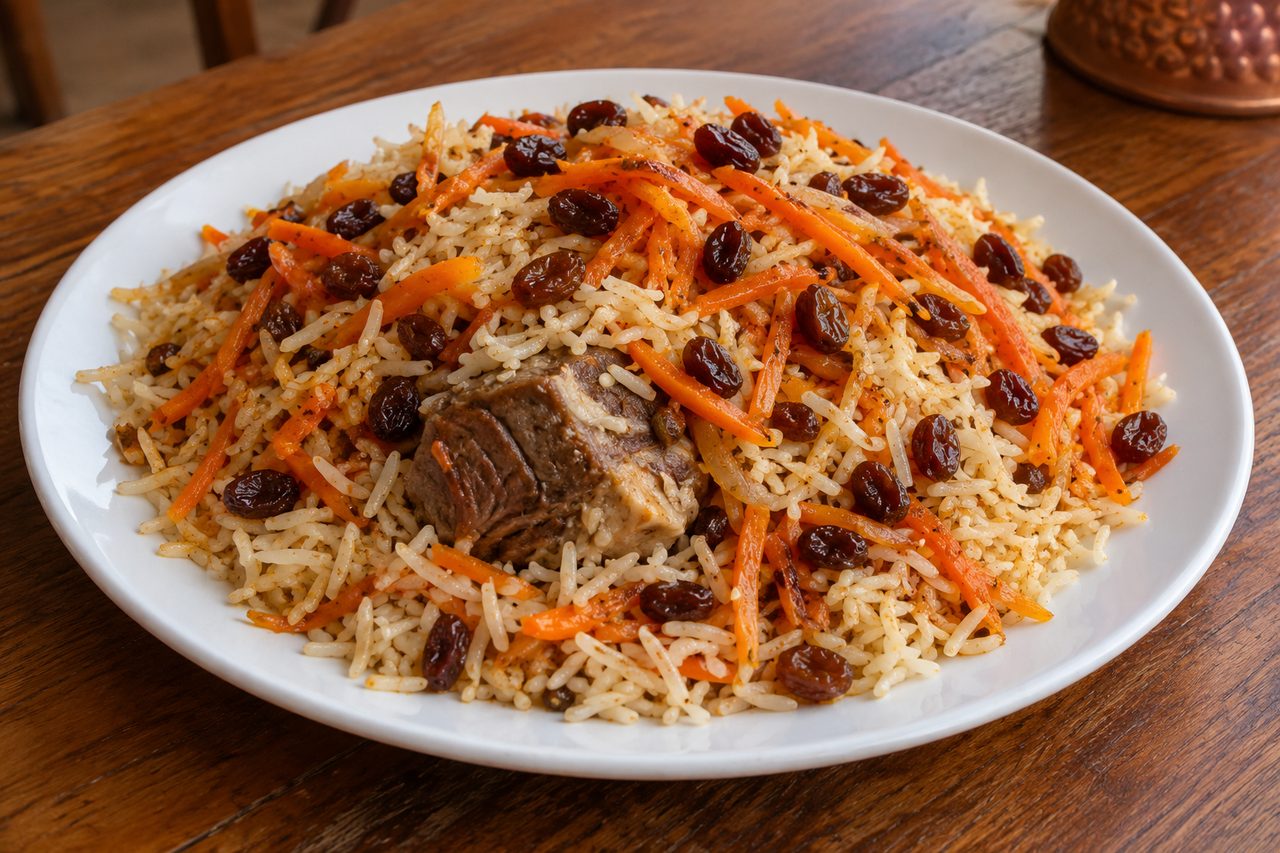Qabili Palaw with Meat