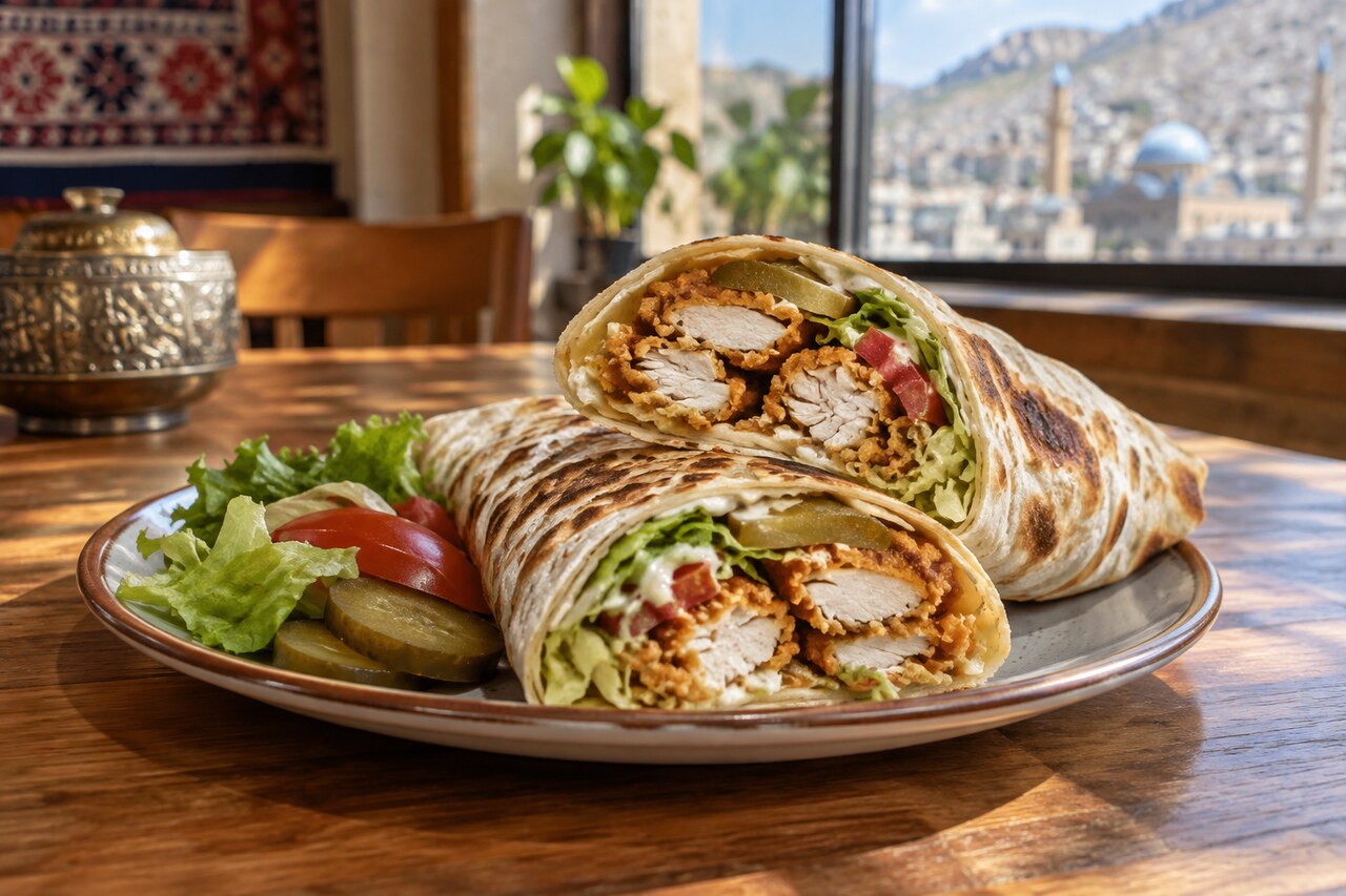 Chicken zinger Shorma