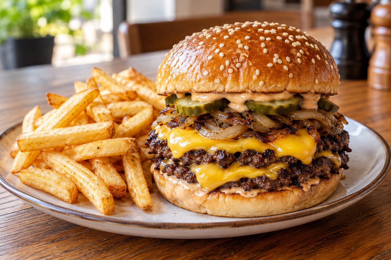 Double Smash Burger