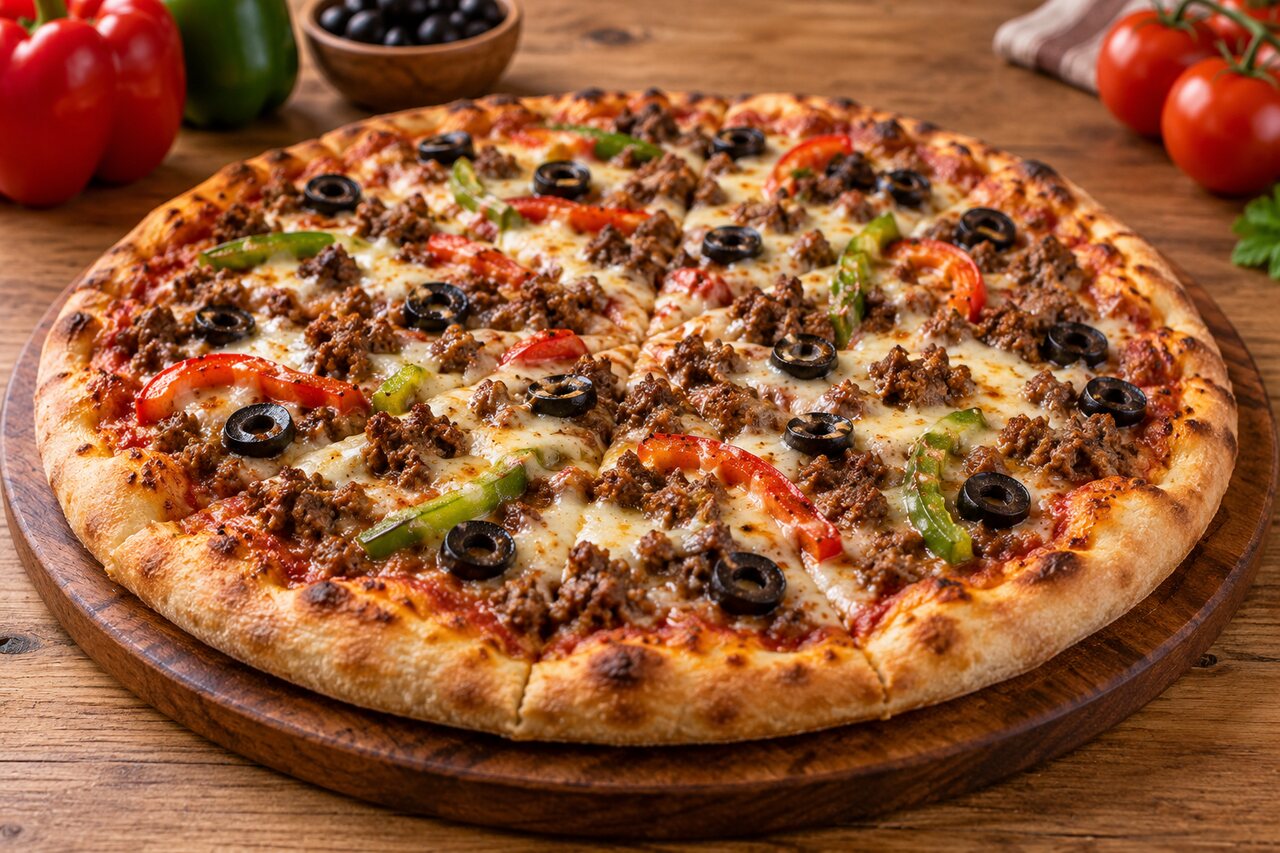 Beef Pizza