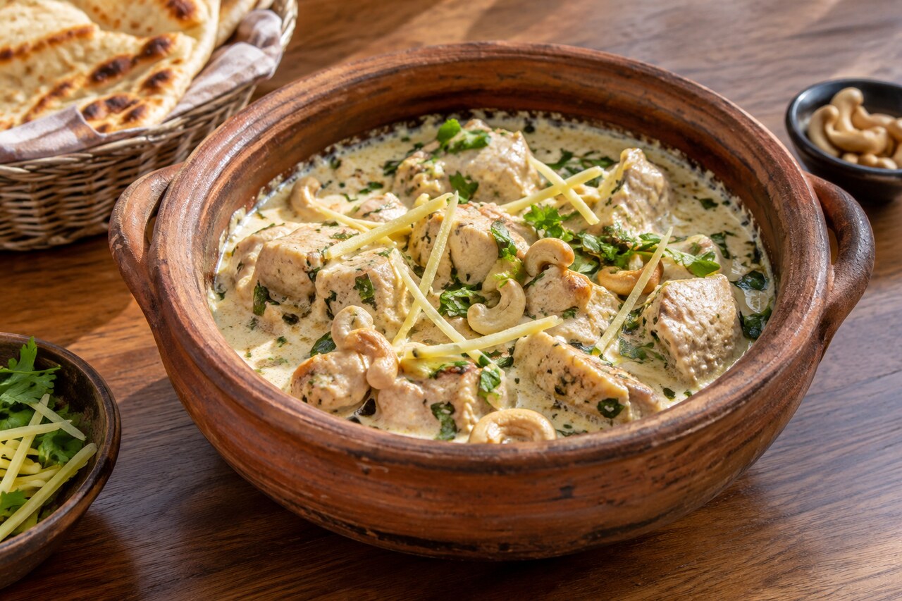 White Chicken Handi