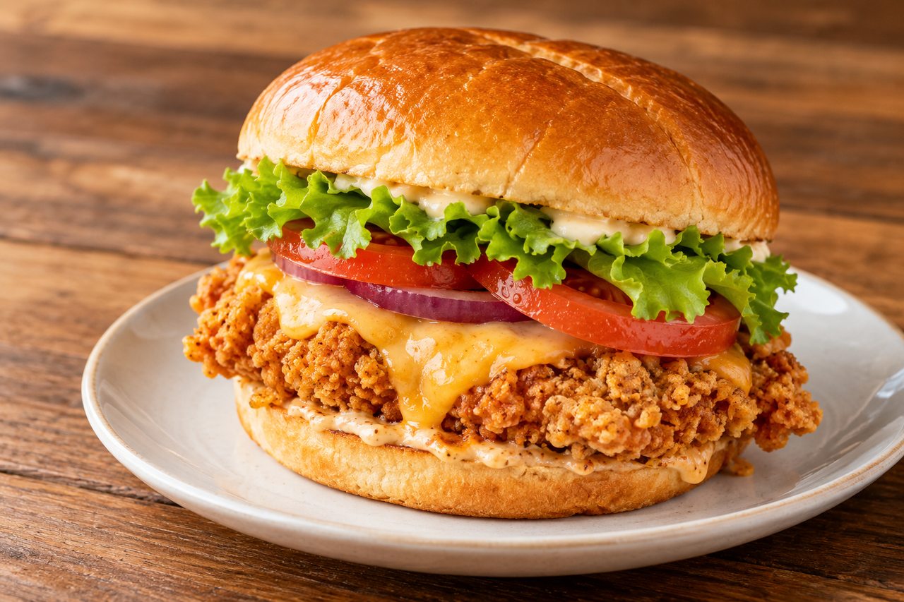 Zinger Crispy Cheese Burger