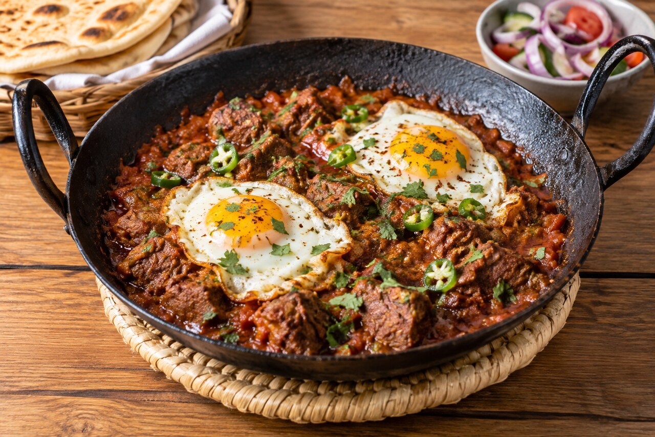 Karahi Takka &Egg