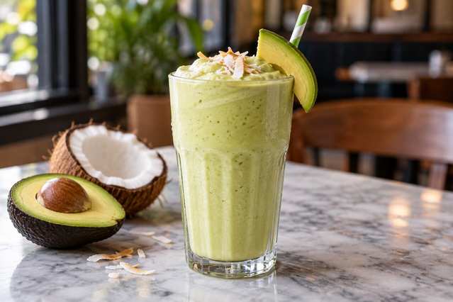 Avocado Coconut Shake