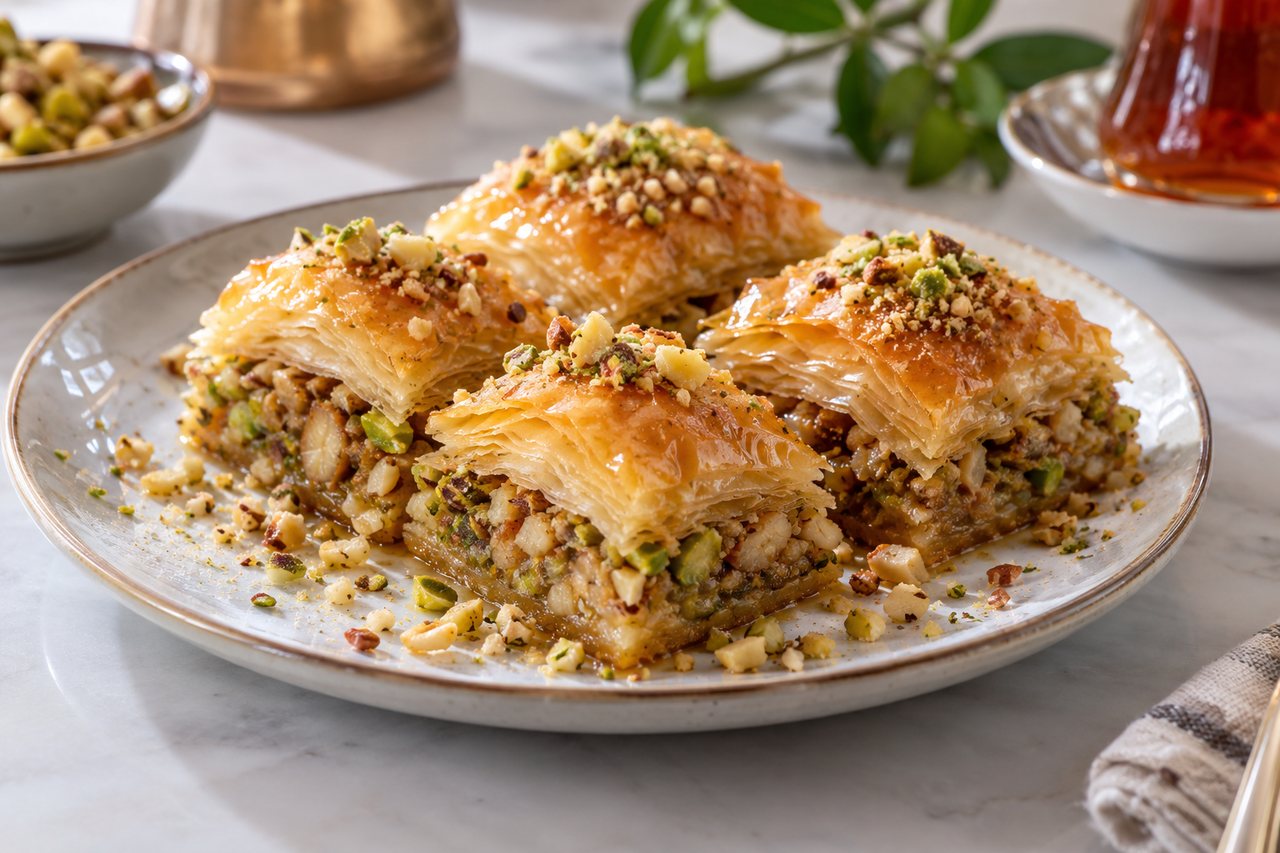Four Nut Turkish Baklava