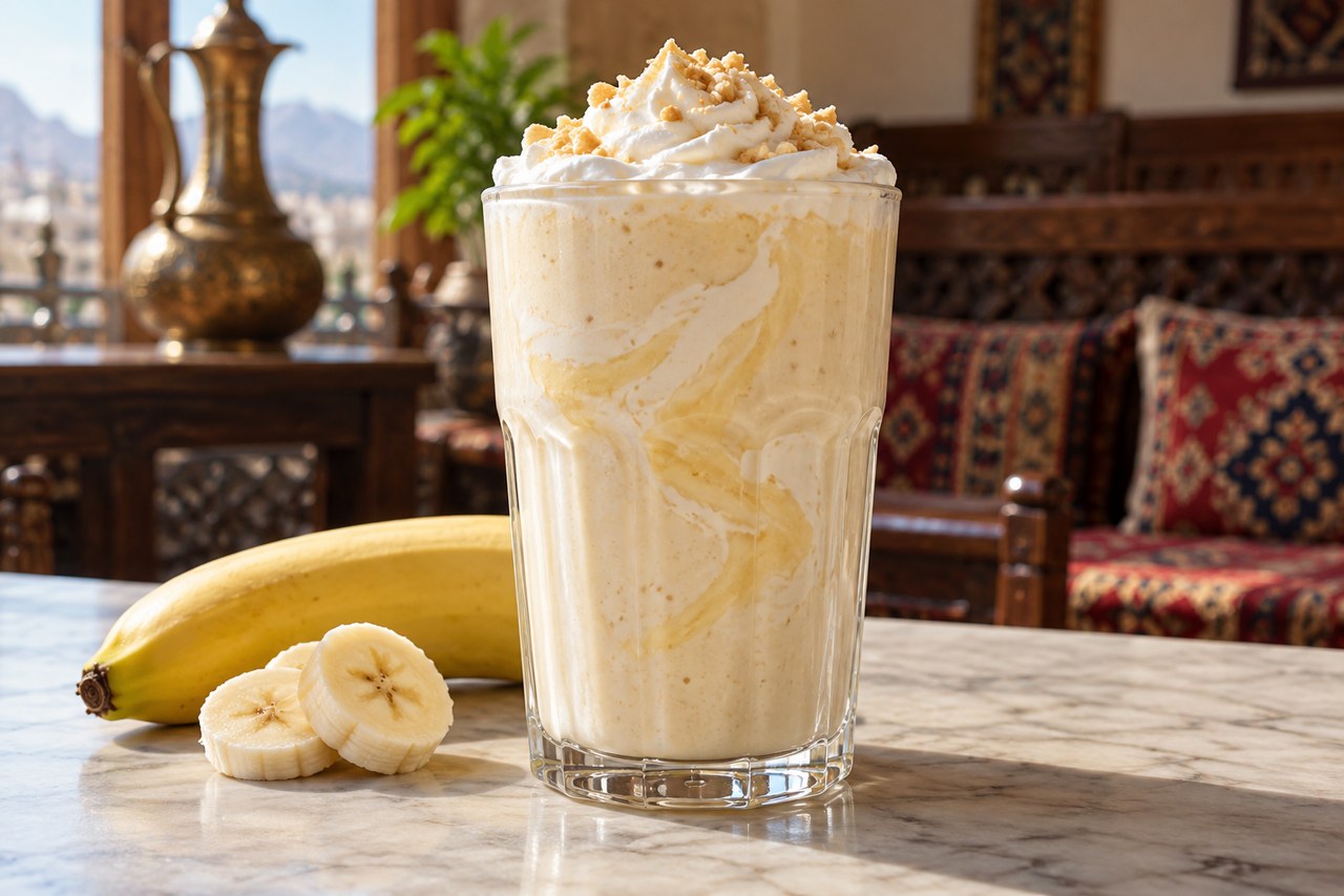 Banana and Cream Juice