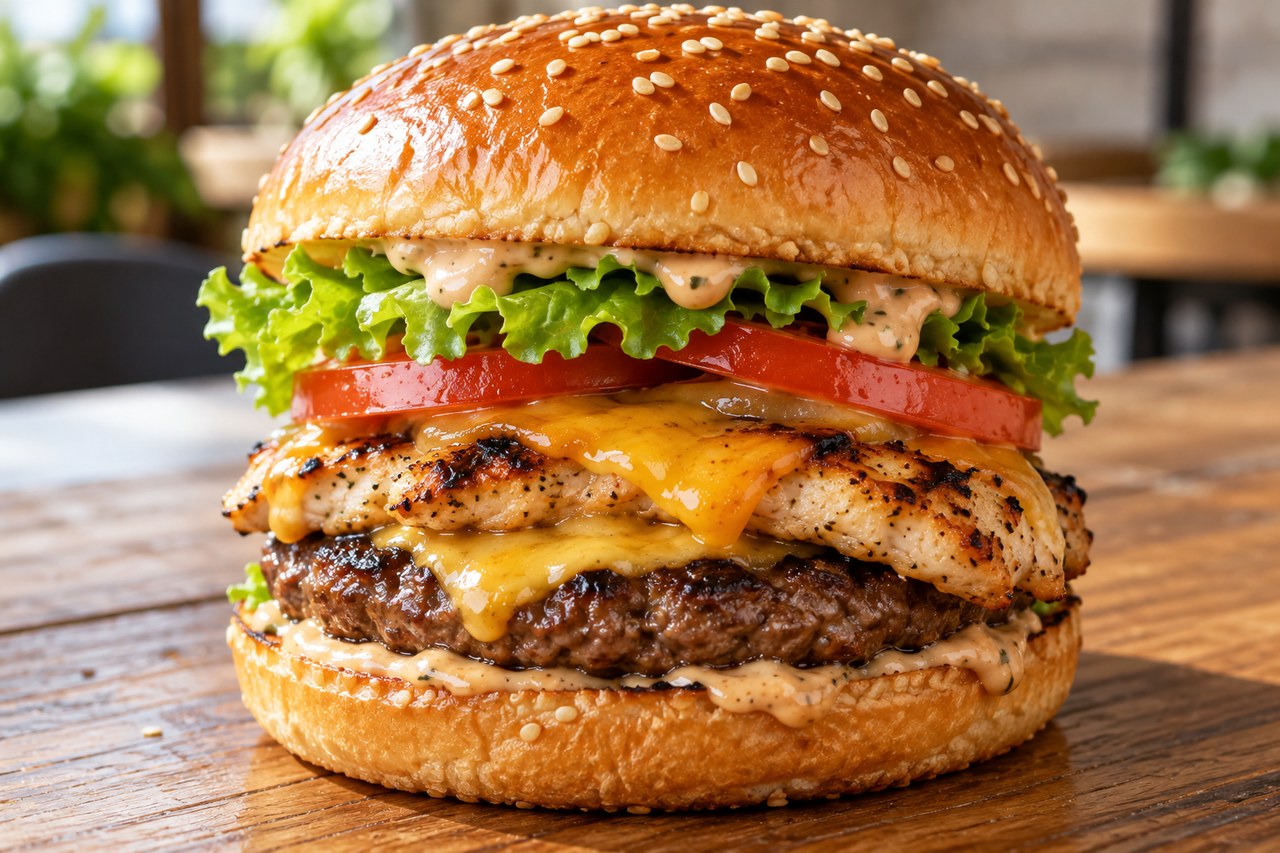 Omid Special Burger