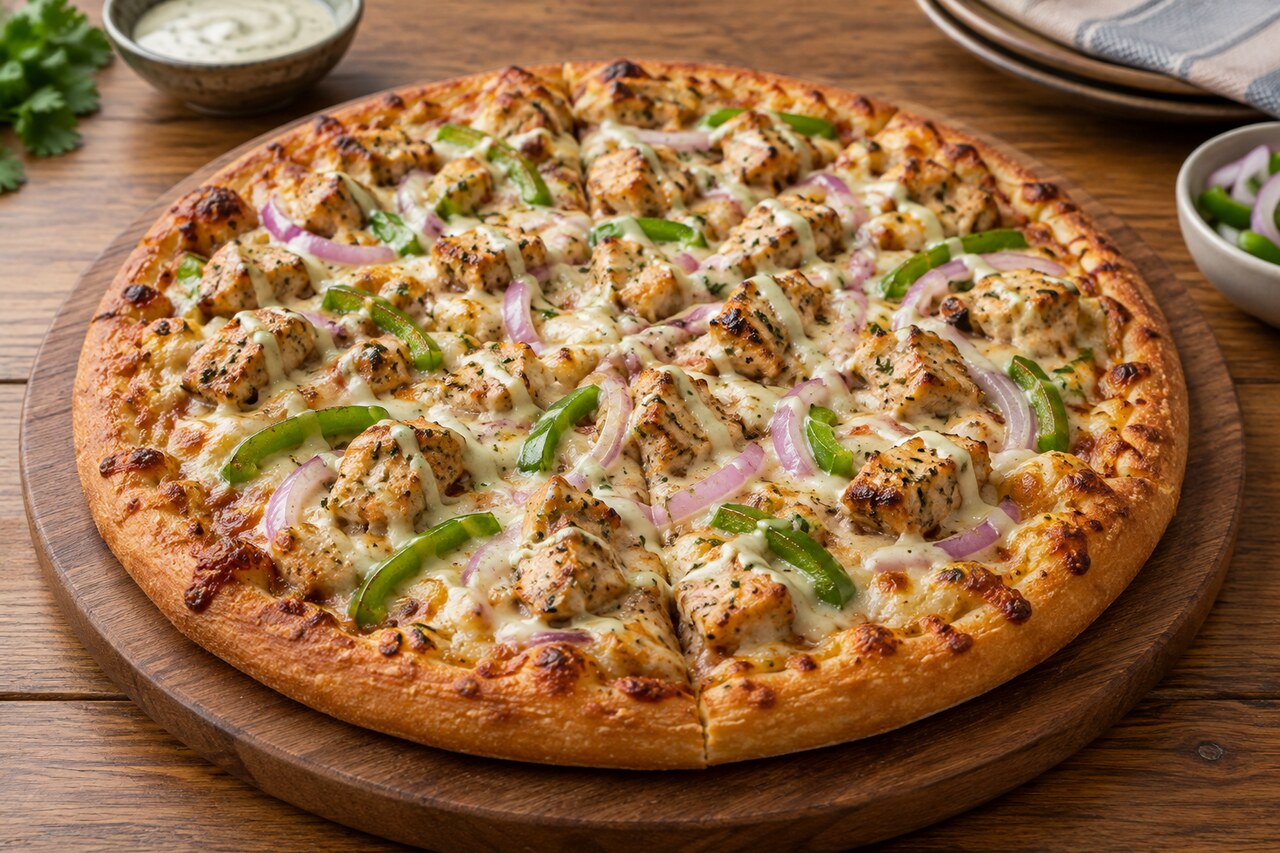 Malai Boti Pizza