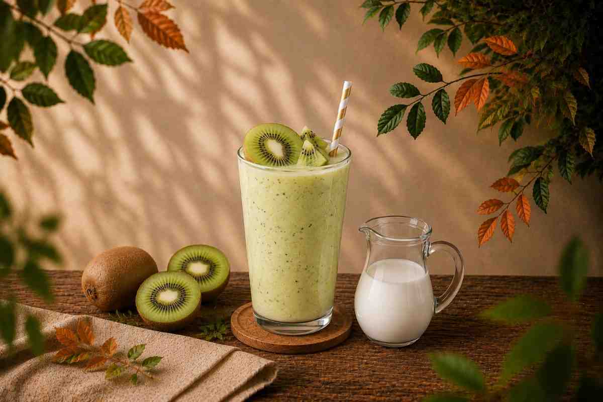 Kiwi Milk Juice