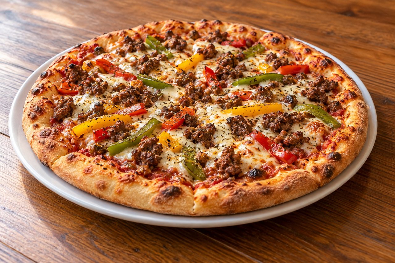 Beef Pizza