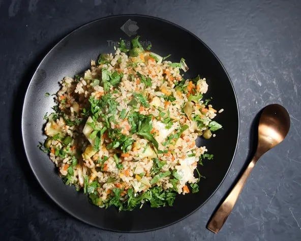 Mix Vegetable with Brown Rice