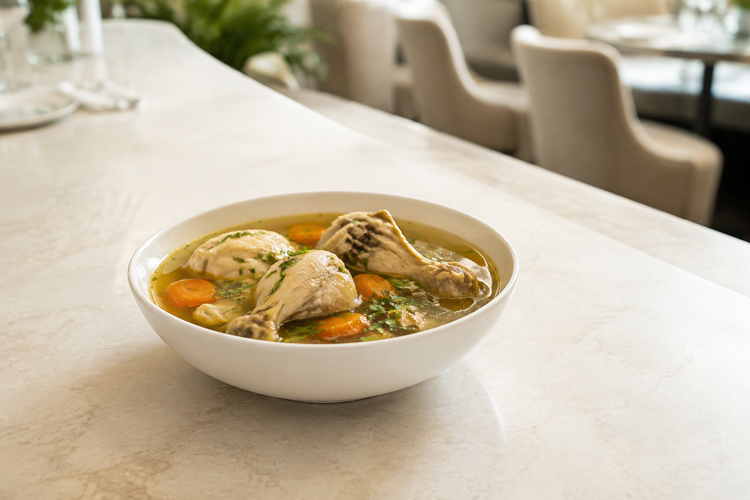 Yakhni chicken