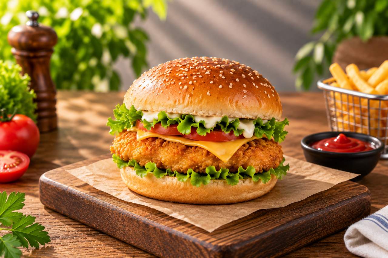 chicken burger