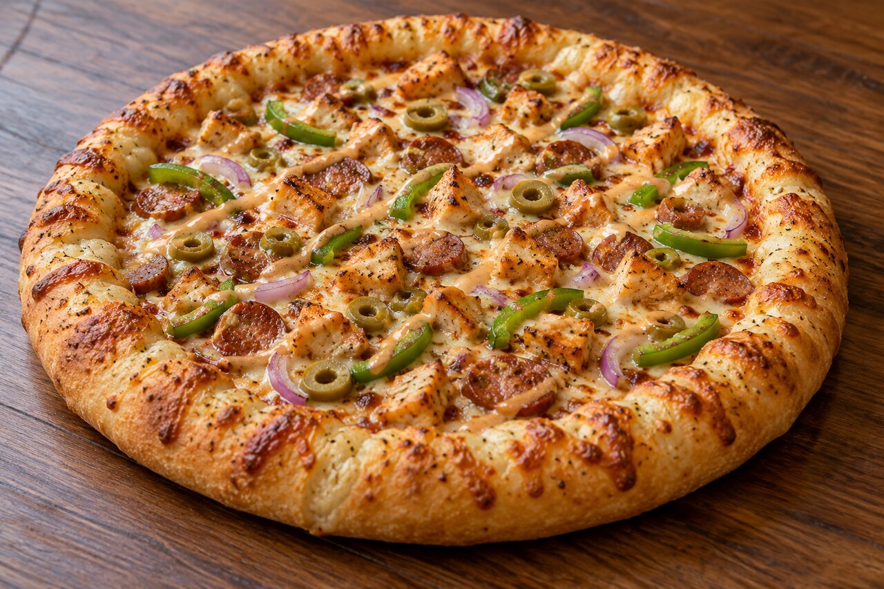 Stuffed Crust Pizza