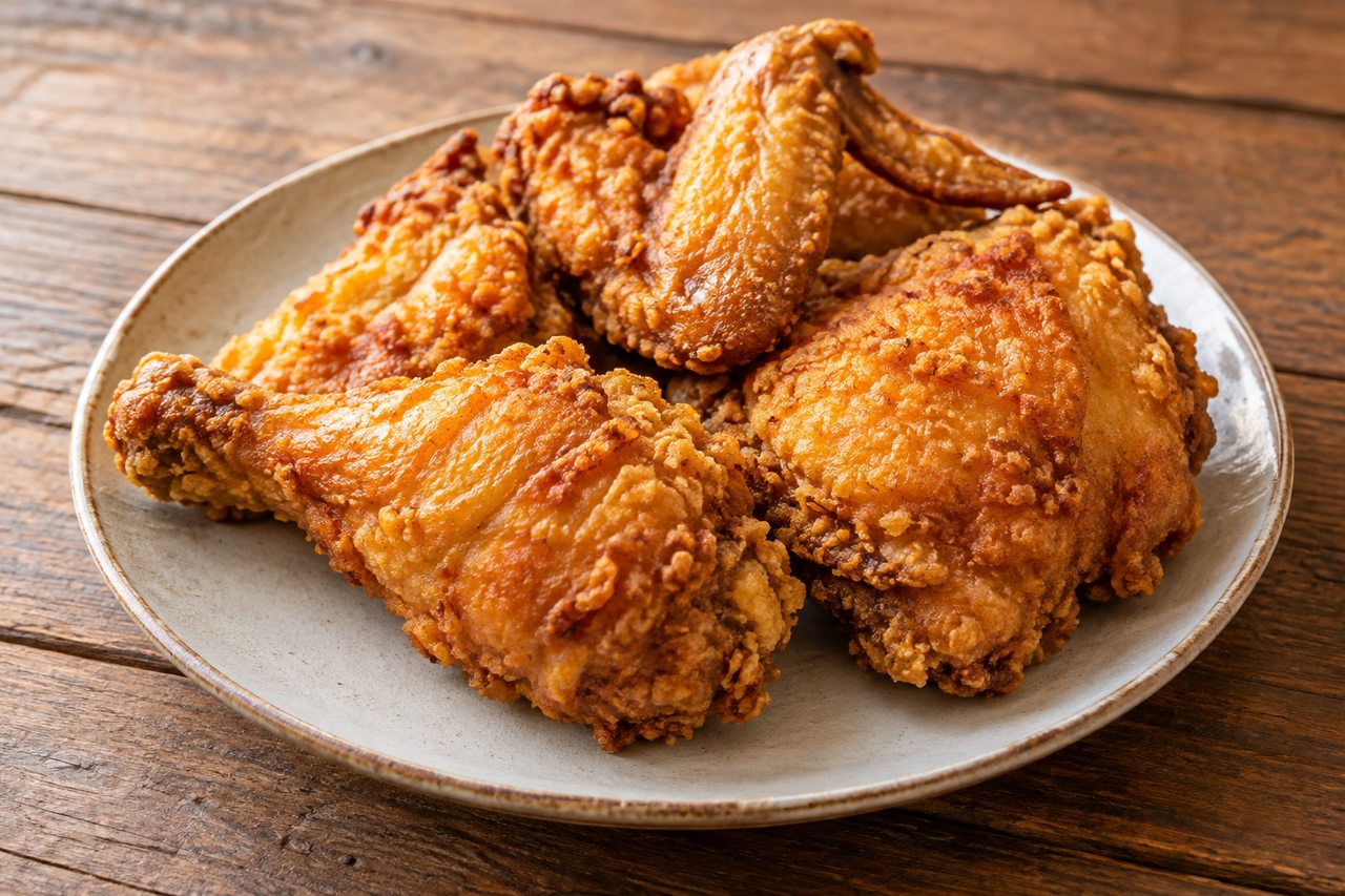 Half Fried Chicken