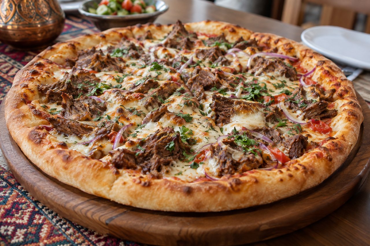 Beef Neck Pizza