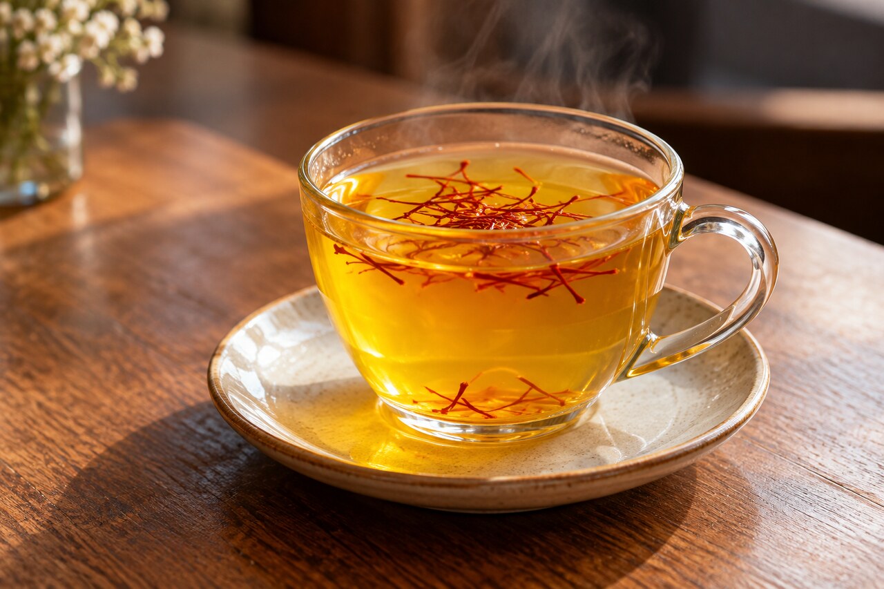 Saffron Tea