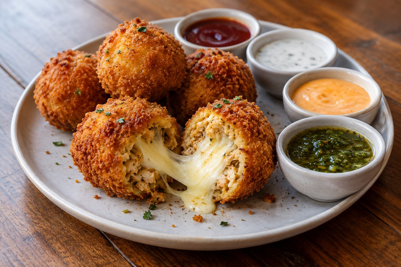 Chicken Cheese Balls