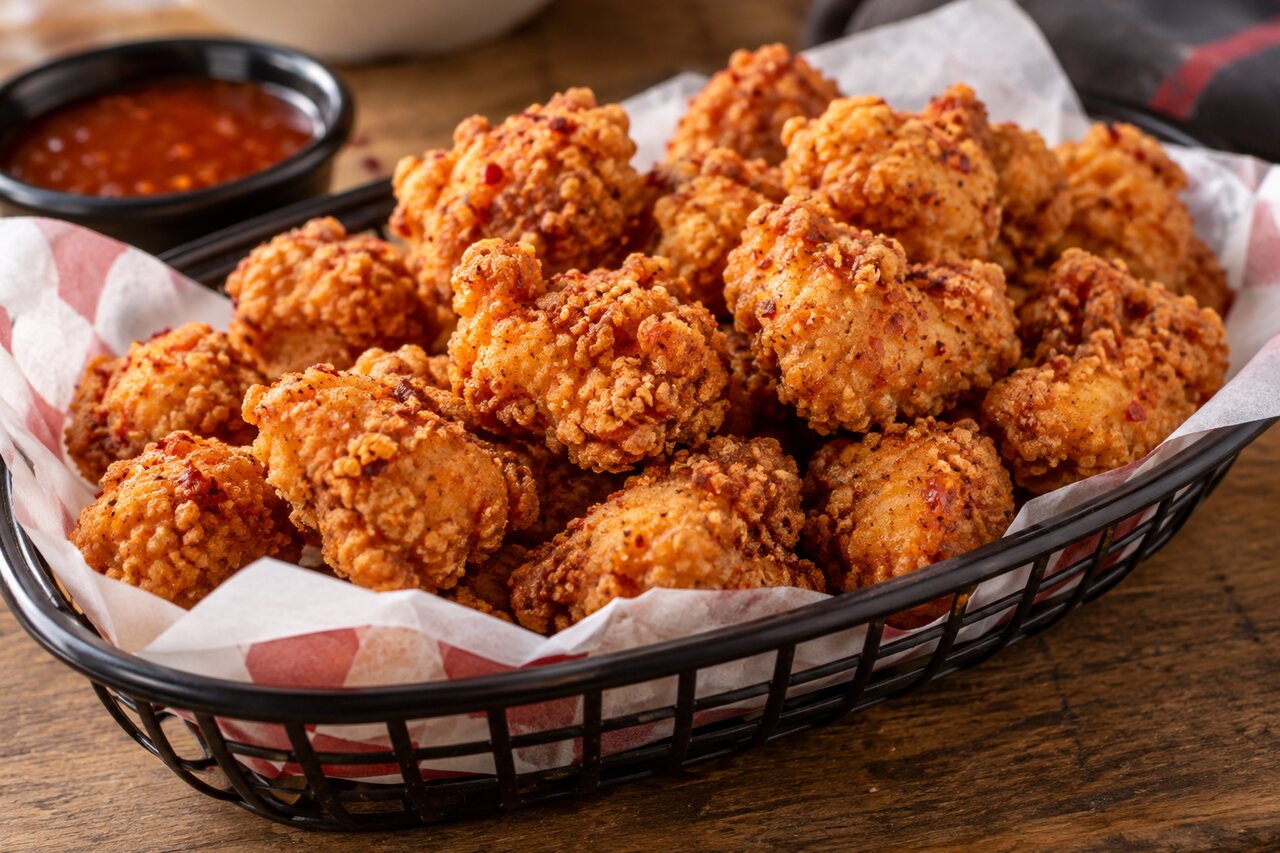 Spicy Chicken Popcorn