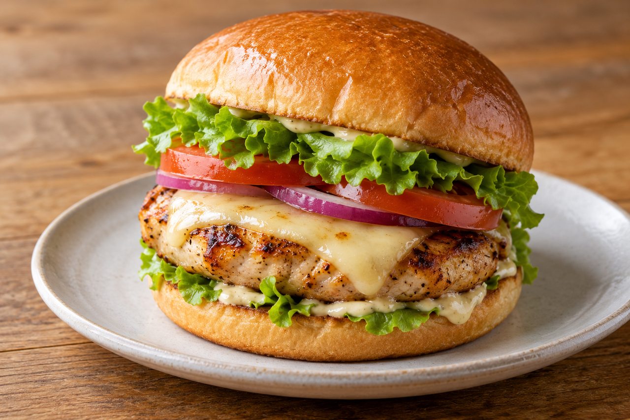 Chicken Cheese Burger