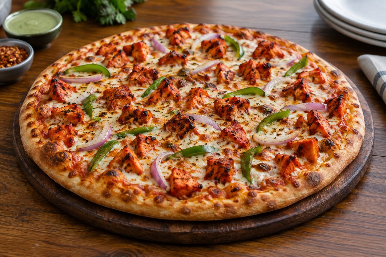 Chicken Tikka Pizza