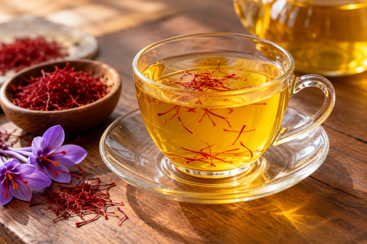 Saffron Tea