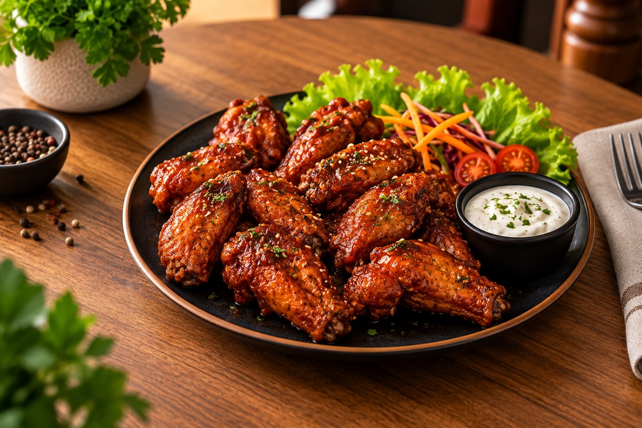 Barbecue Chicken Wings
