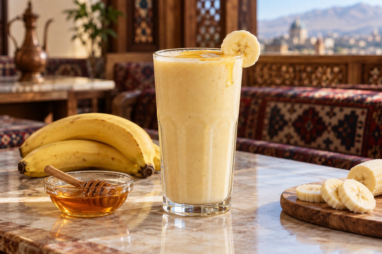 Banana and Honey Juice