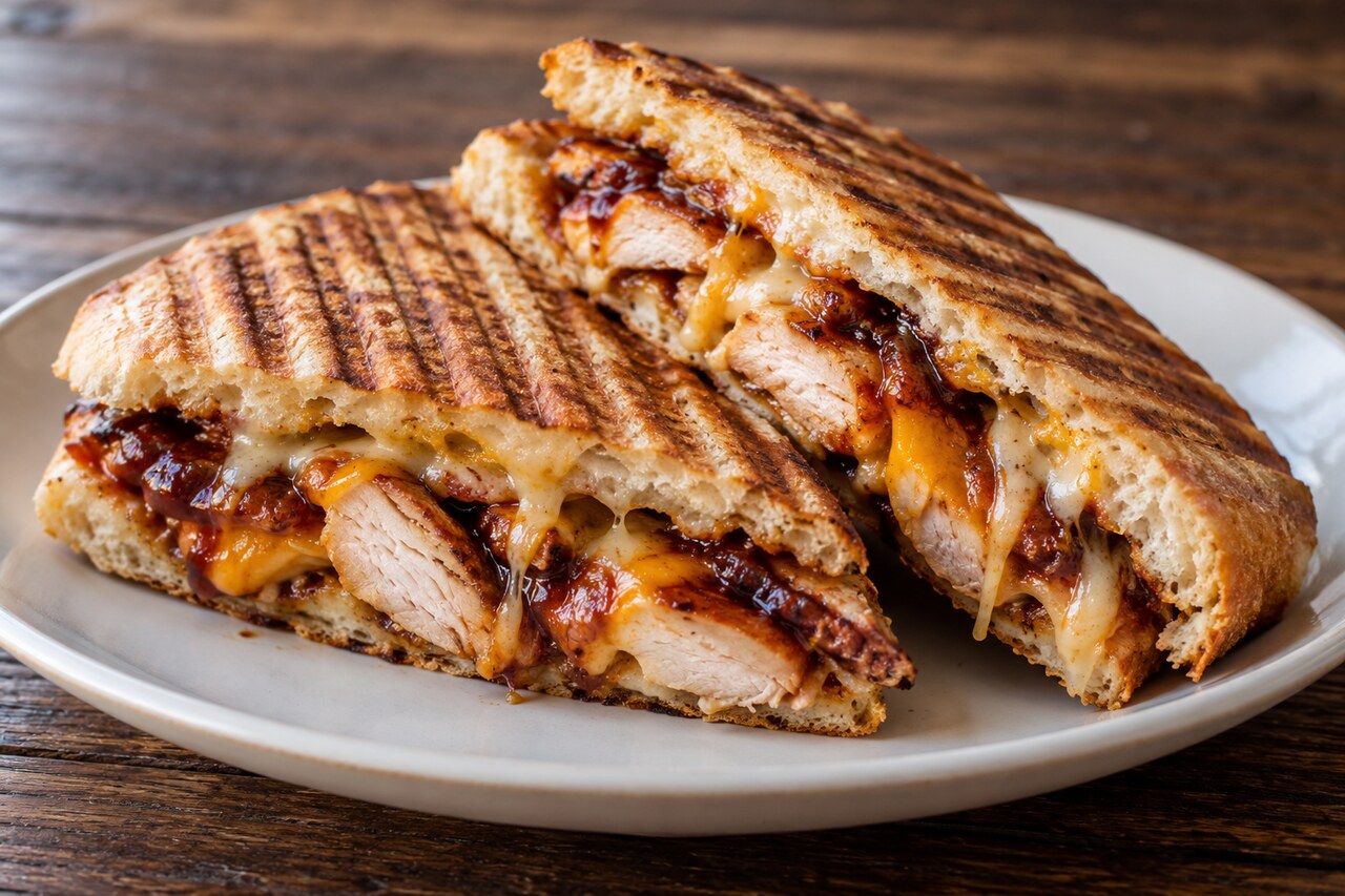 BBQ Chicken Panini