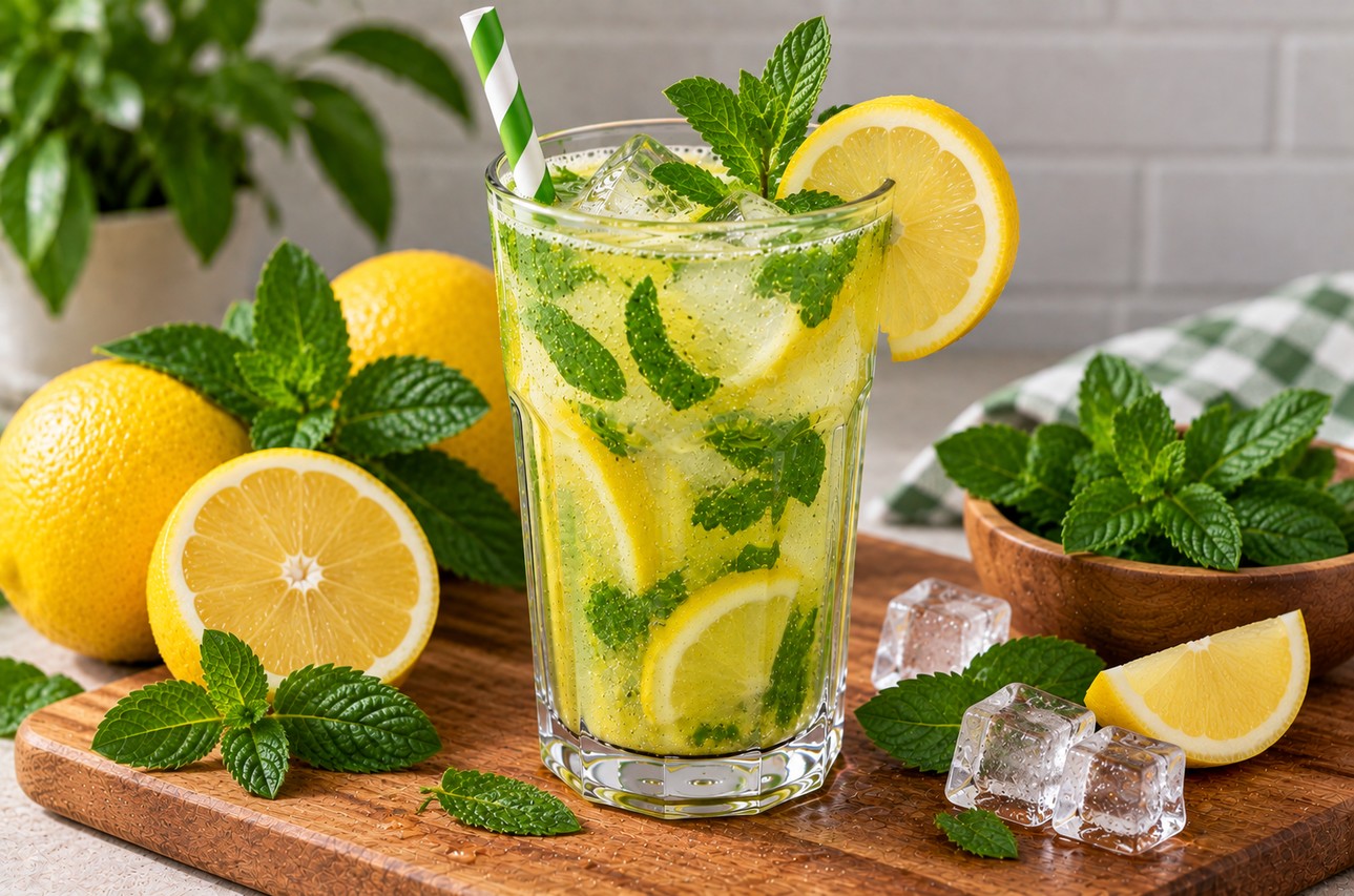 Lemon-Mint Juice