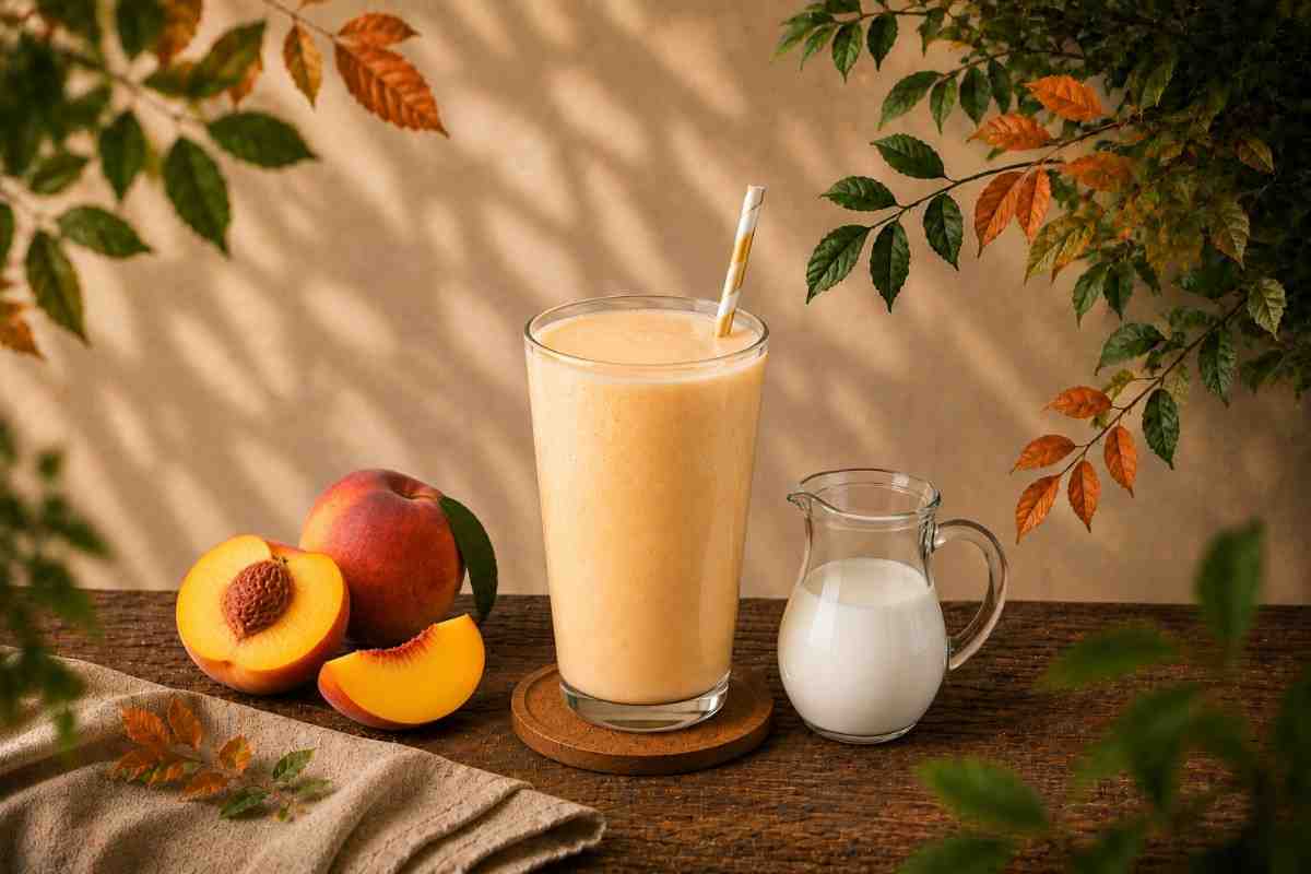 Peach Milk Juice