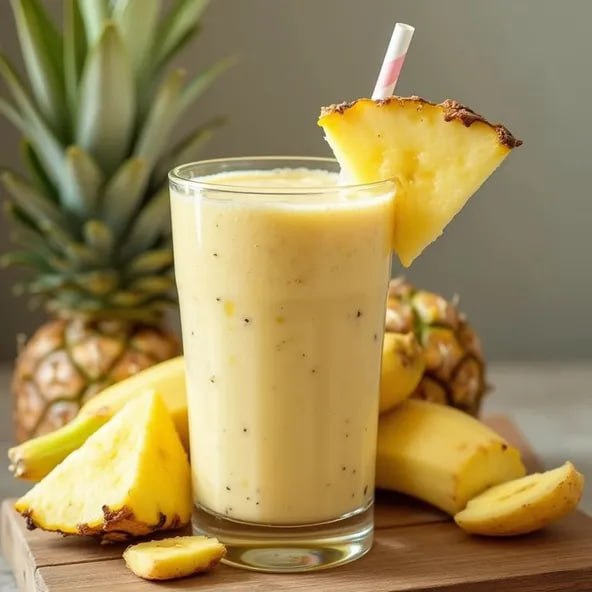 Pineapple & Ginger Milkshake