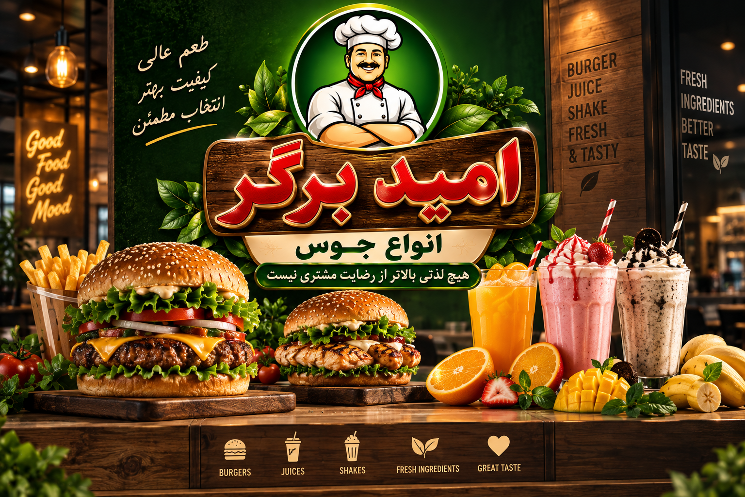 omid burger